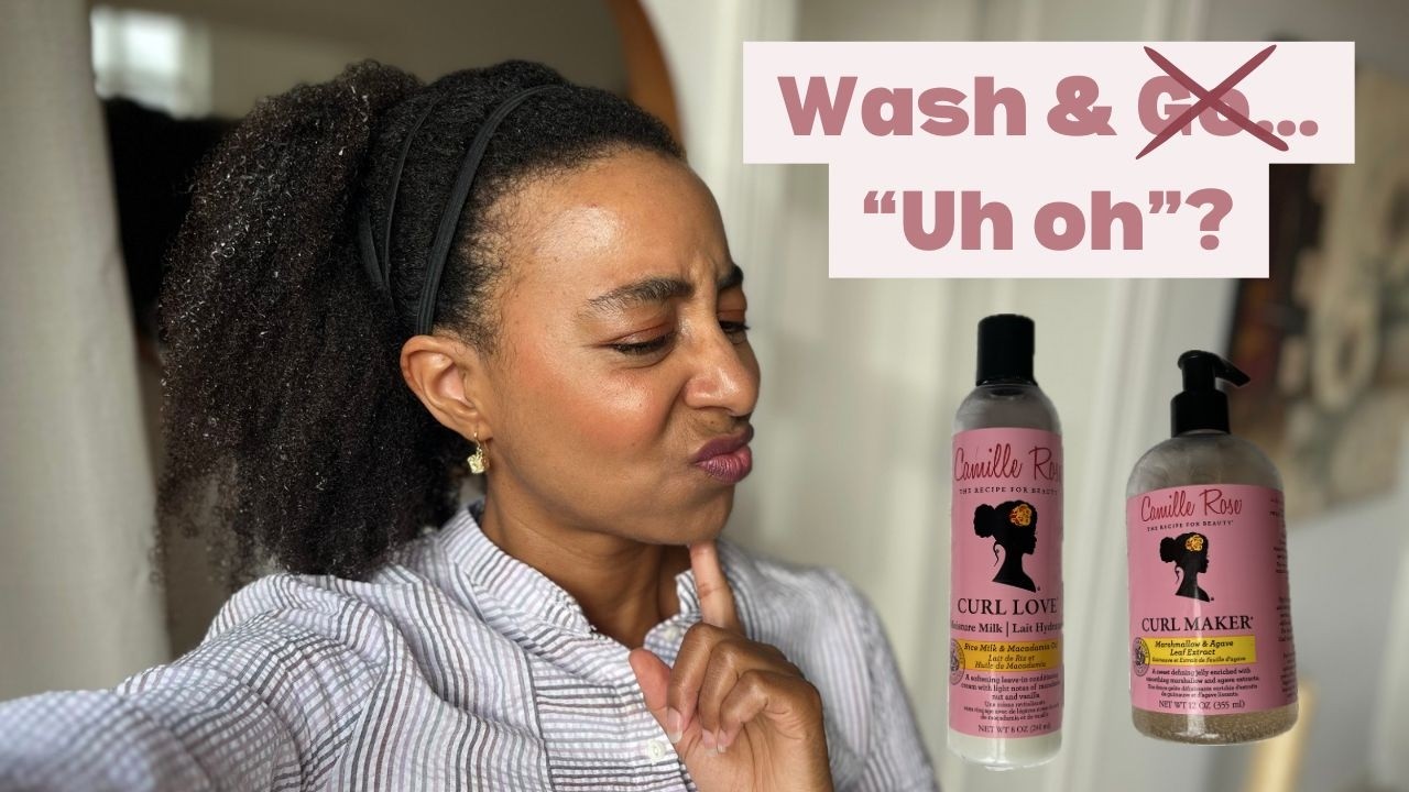 Camille Rose Curl Maker + Curl Love Review: Flake-Free Results or Hair Fail?