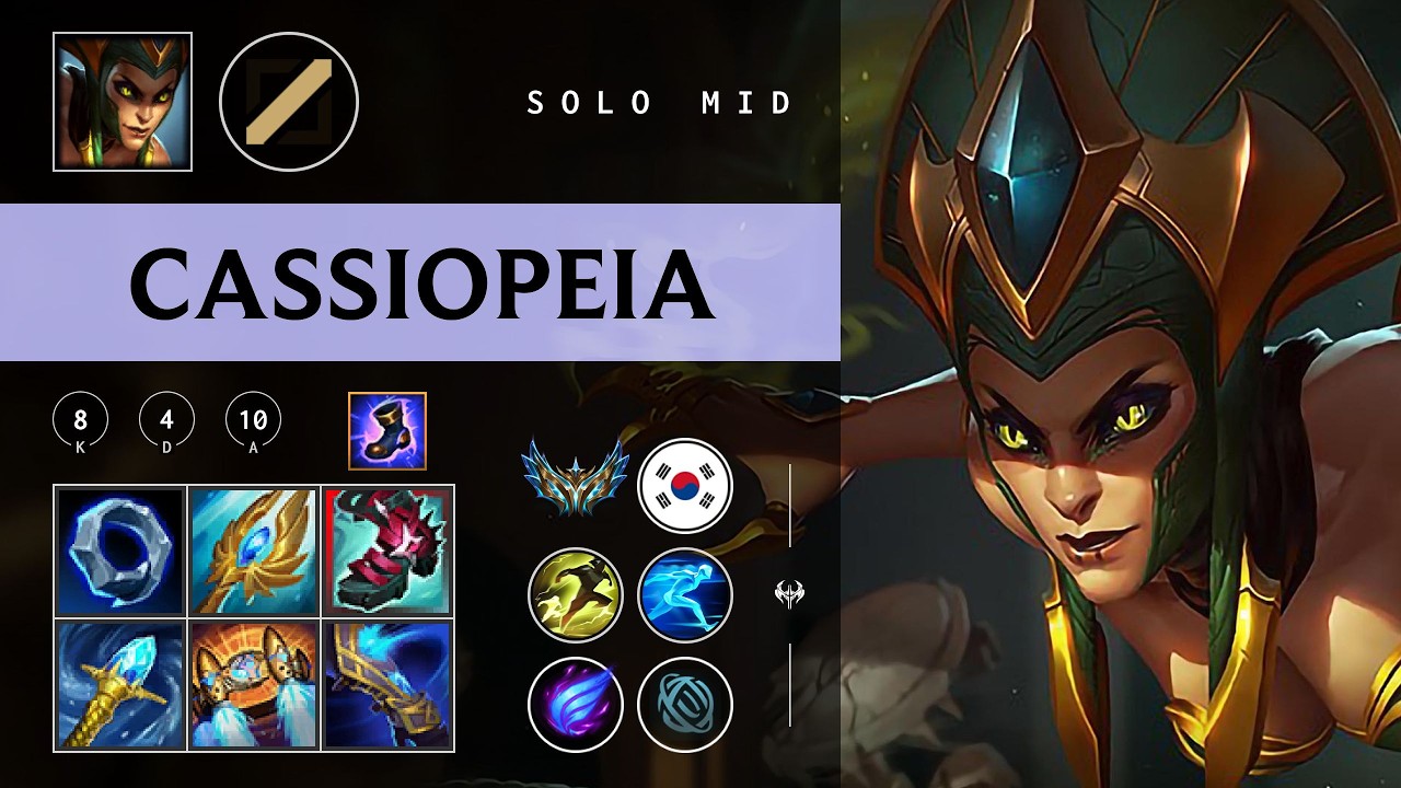 Cassiopeia Mid vs Heimerdinger - KR Challenger Patch 26.05