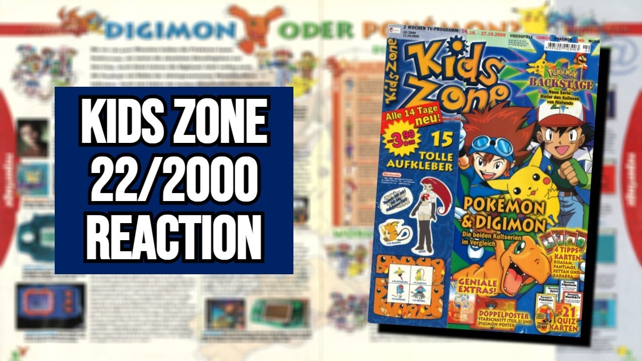 Pokemon vs. Digimon, Lunchables & Backstage Nintendo / Kids Zone Reaction