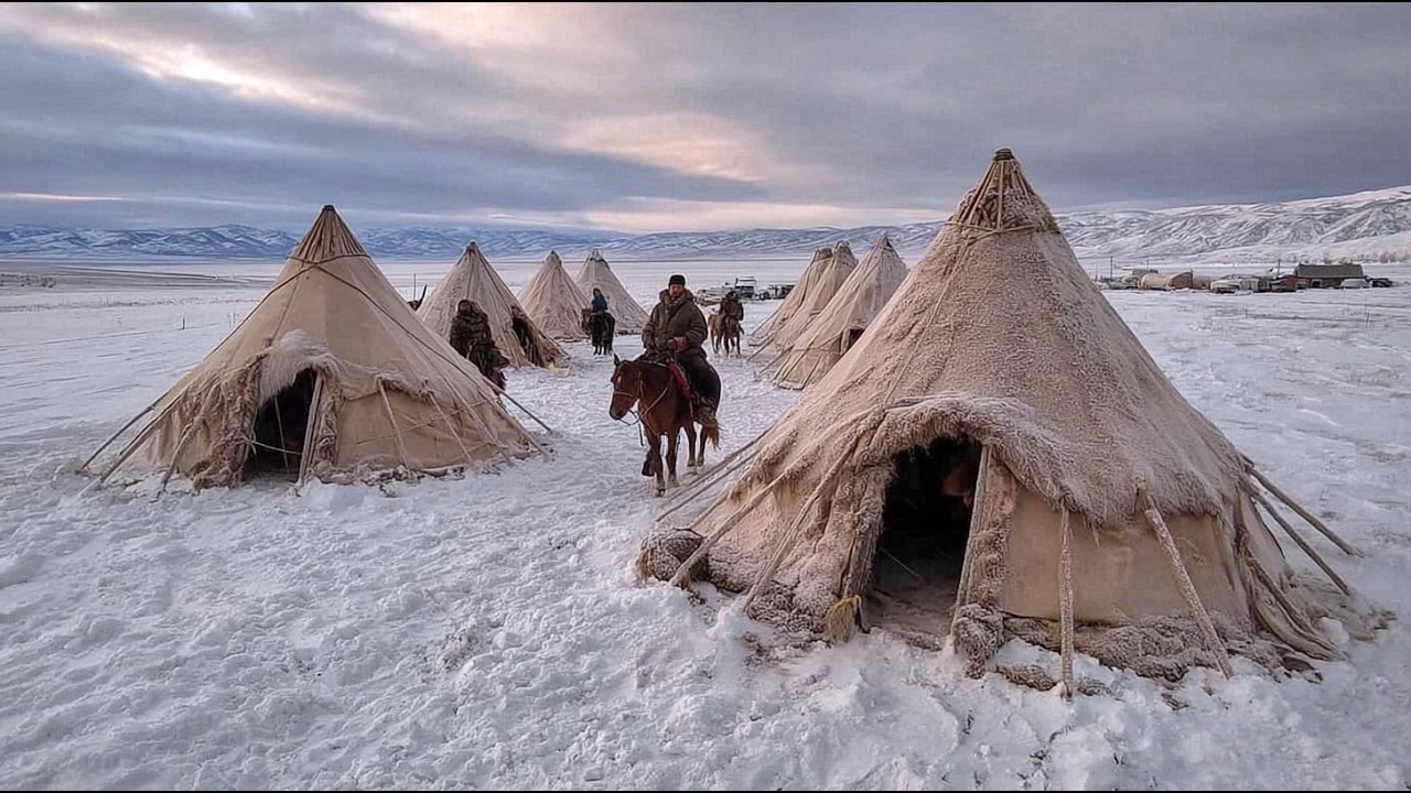 Inside the Mongolian Ger: The Shelter That Defies –50°C Cold