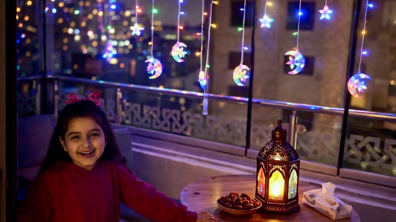 بيت زارا كله اضاءه وزينة 💡كيف زارا زيّنت بيتها خطوة بخطوة 🌙