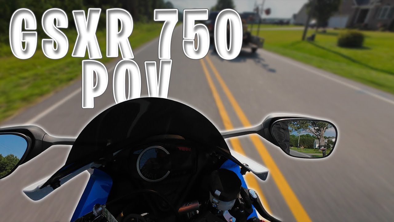 GSXR 750 POV RIDE