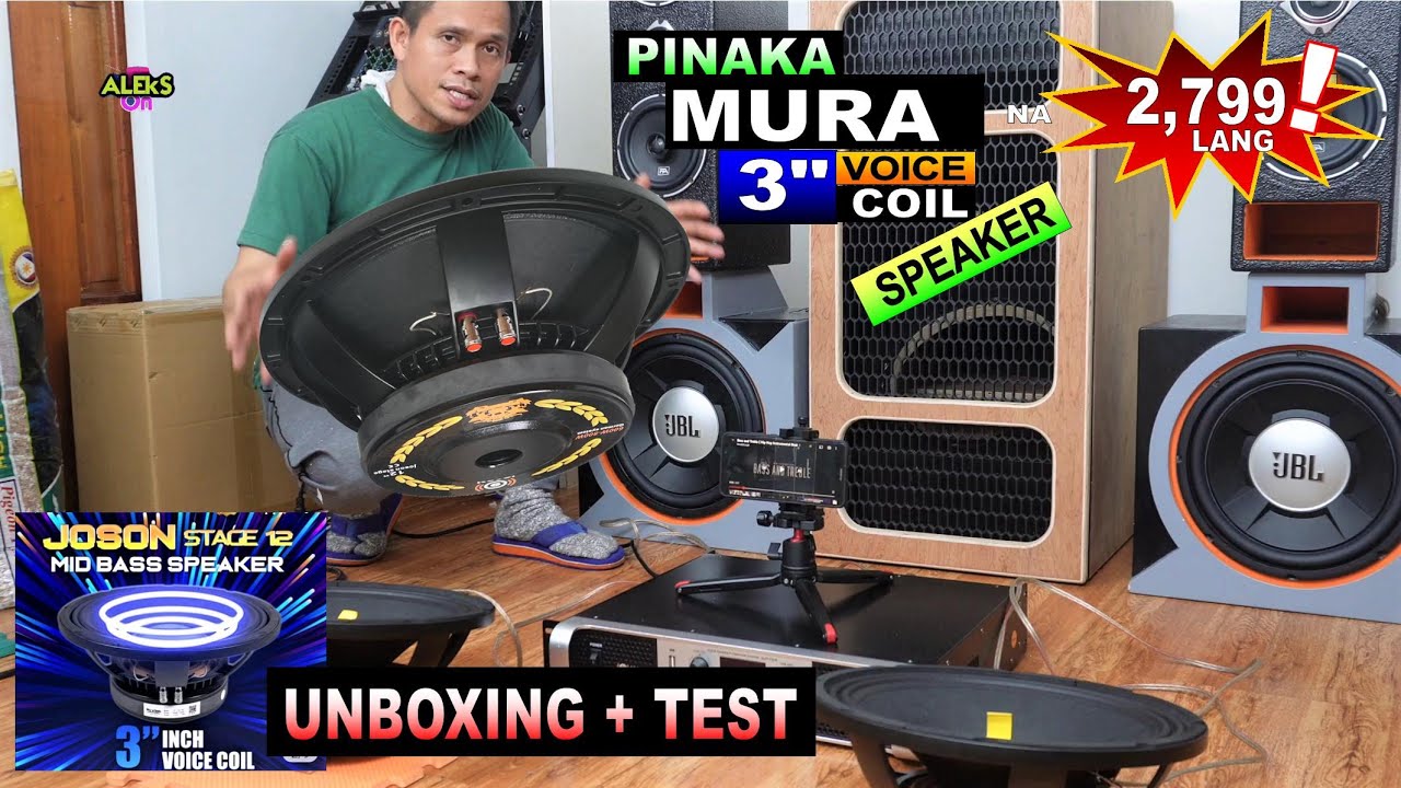 UNBOXING JOSON STAGE 12 Speaker - 2799 LANG? 😱😱😱 3