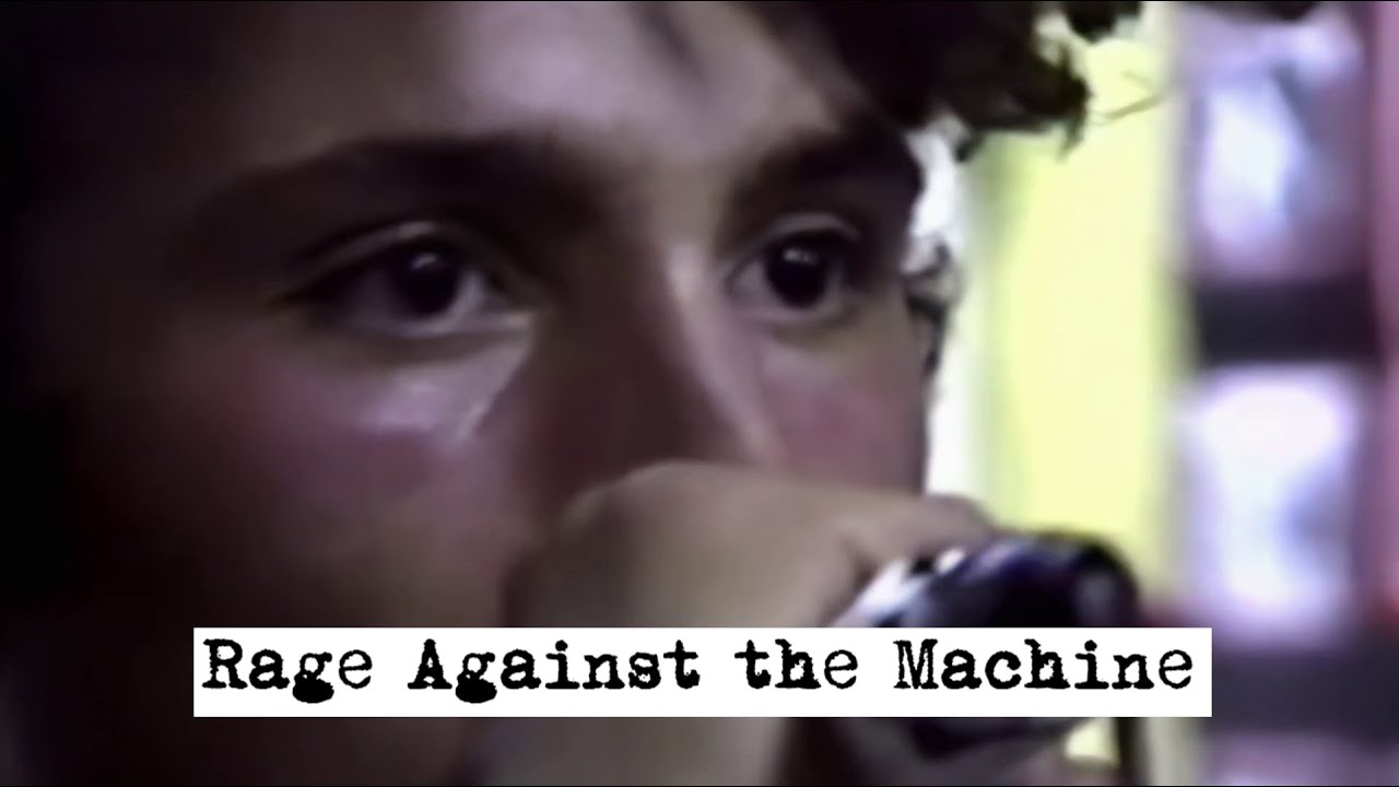 Rage Against the Machine - 1992 - Zed's Records - COWPROD - 2 camera mix - AI UpScale