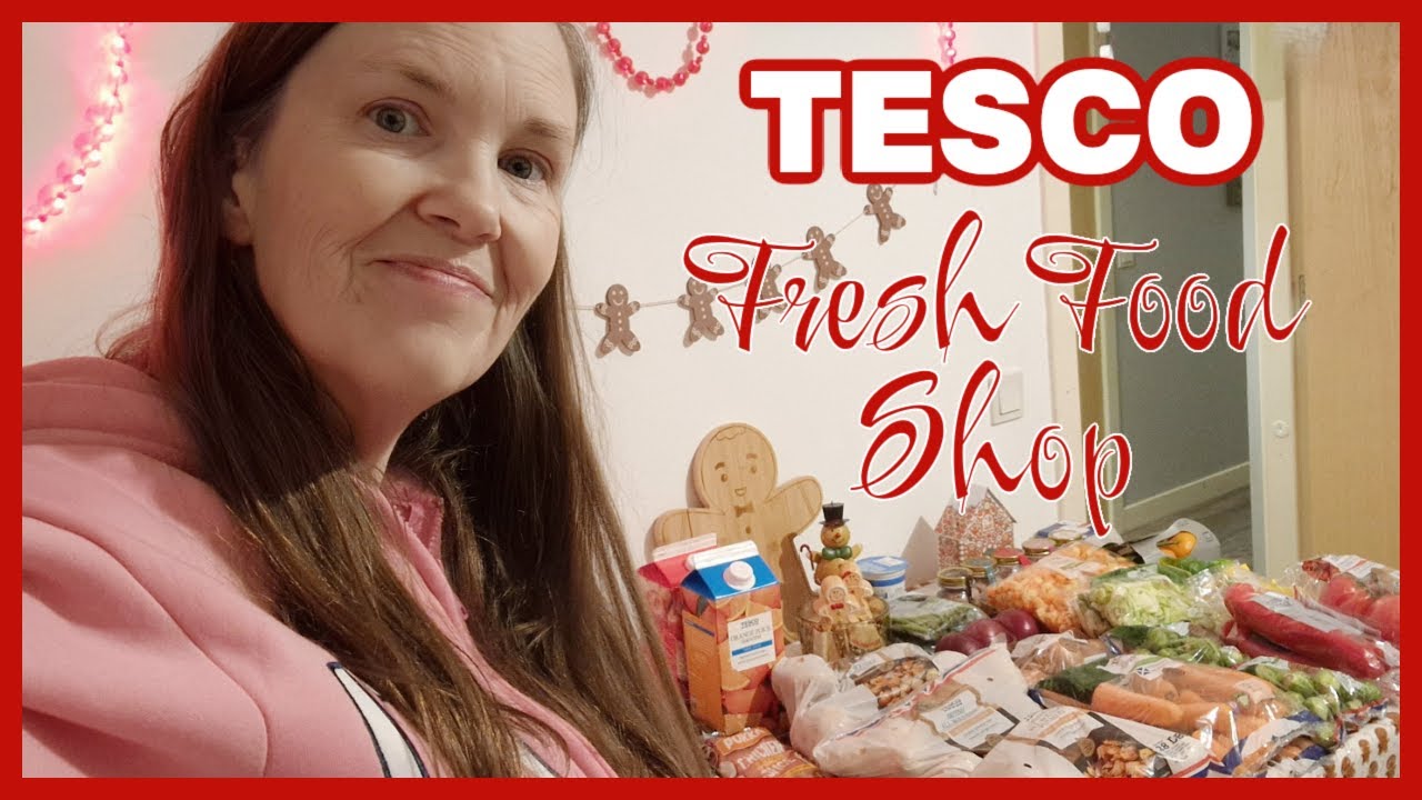 Готовлю дом к Санте 🎅 и покупаю праздничные свежие продукты в Tesco 🥕🥔🧅🥞🥓