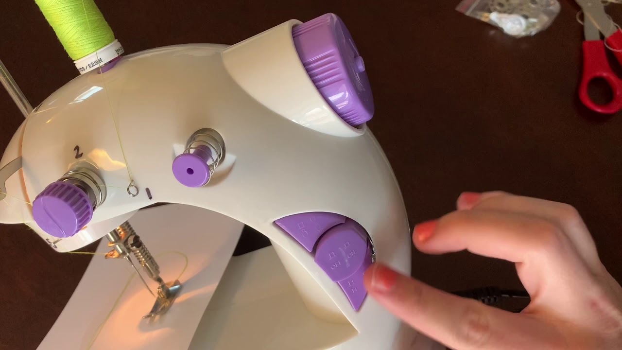 MINI Sewing Machine from AMAZON! Demo! Is it worth it?🤔