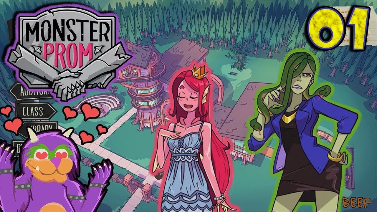 Monster Prom Pt. 1 - How To Get A Date To Prom? - BSB