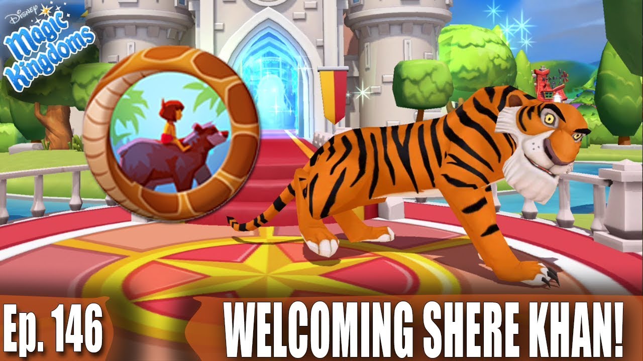 WELCOMING SHERE KHAN AND OPENING LOTS OF CHESTS! - Disney Magic Kingdoms Gameplay - Ep. 146
