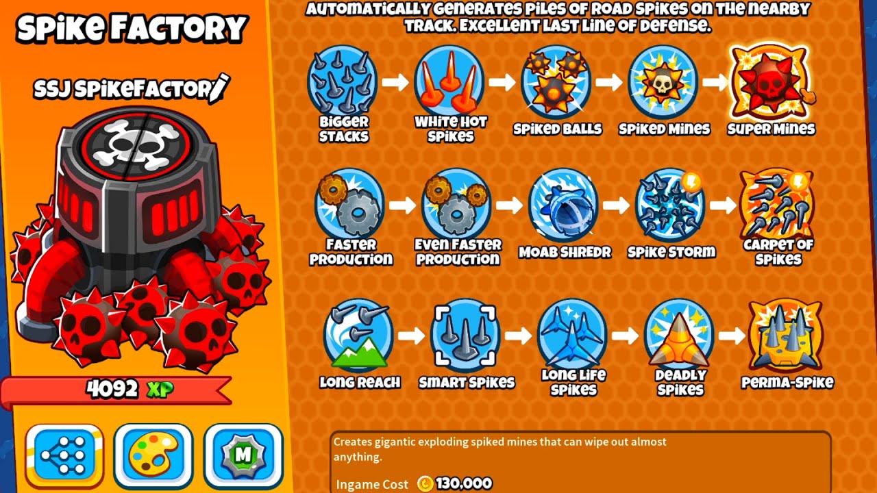 this $130,000 spike factory upgrade should be illegal... (Bloons TD Battles 2)