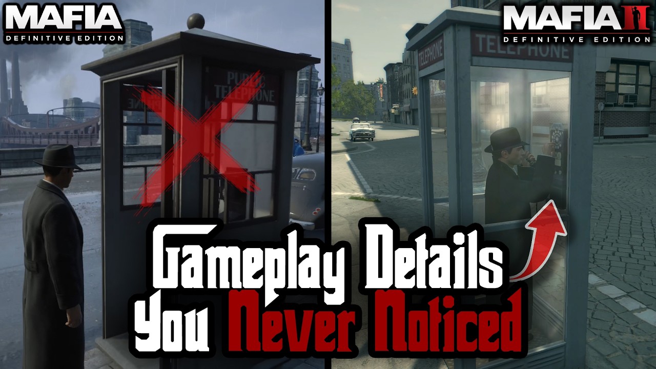 Insane Gameplay Details You Missed in Mafia DE & Mafia II DE