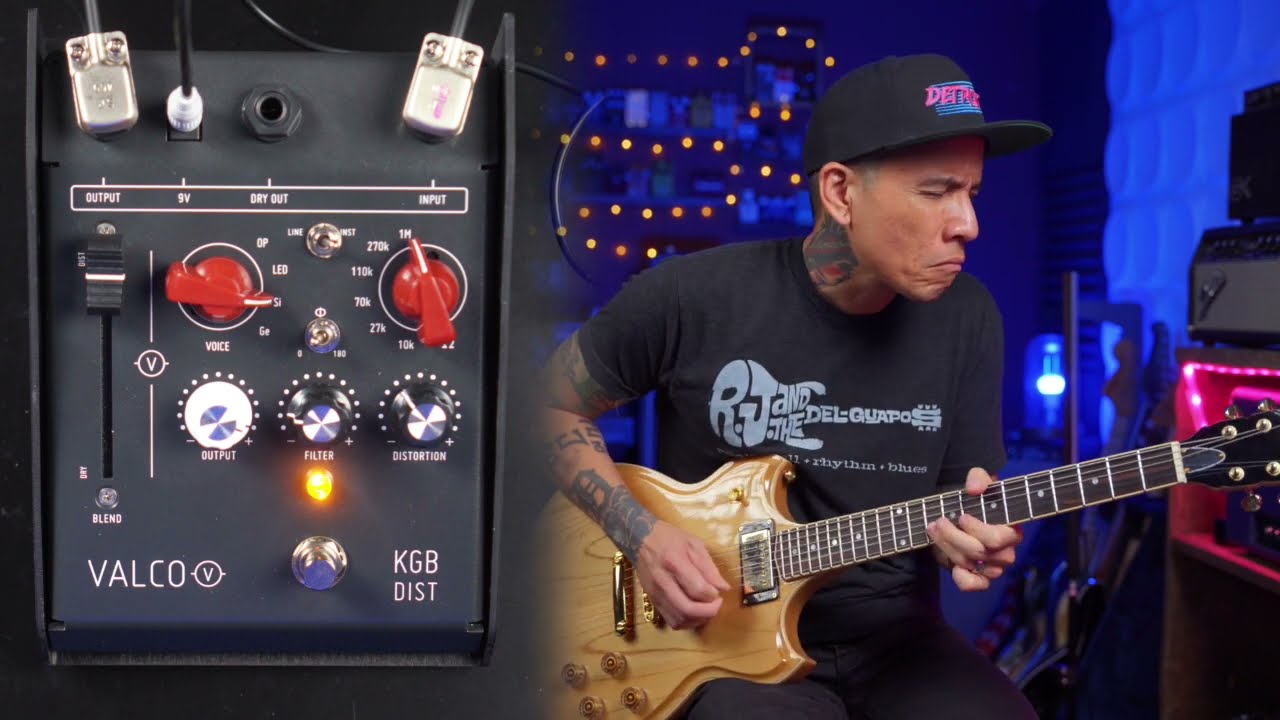 Valco KGB DIST | Tone Sculpting Distortion Pedal