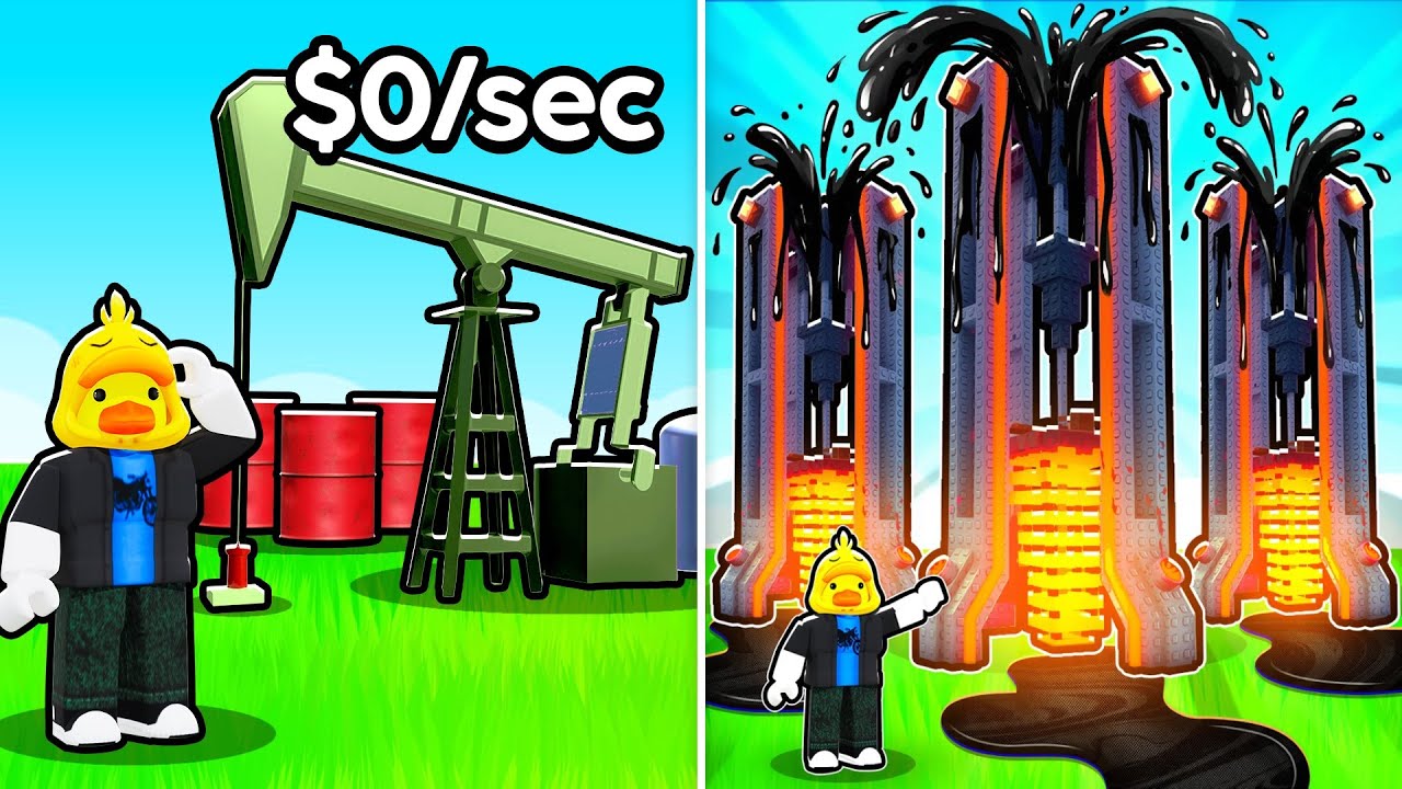 Я заработал 89 428 670 долларов, добывая нефть в Roblox!