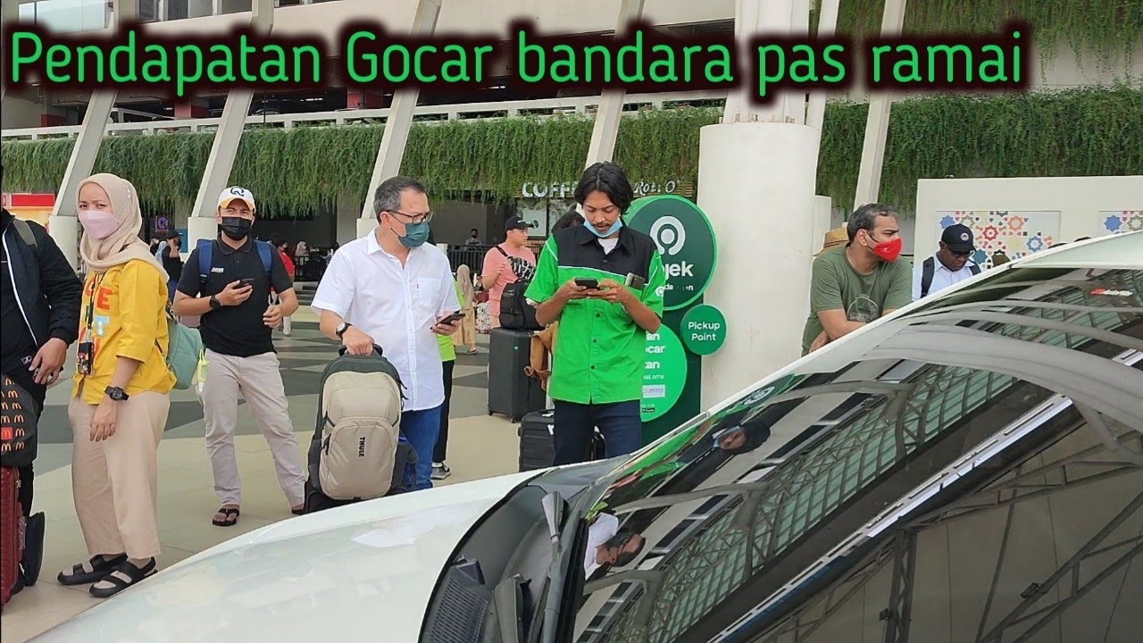 Segini pendapatan gocar bandara kalau matas kerasss