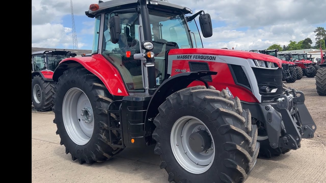 Первый осмотр Massey Ferguson 7S.180