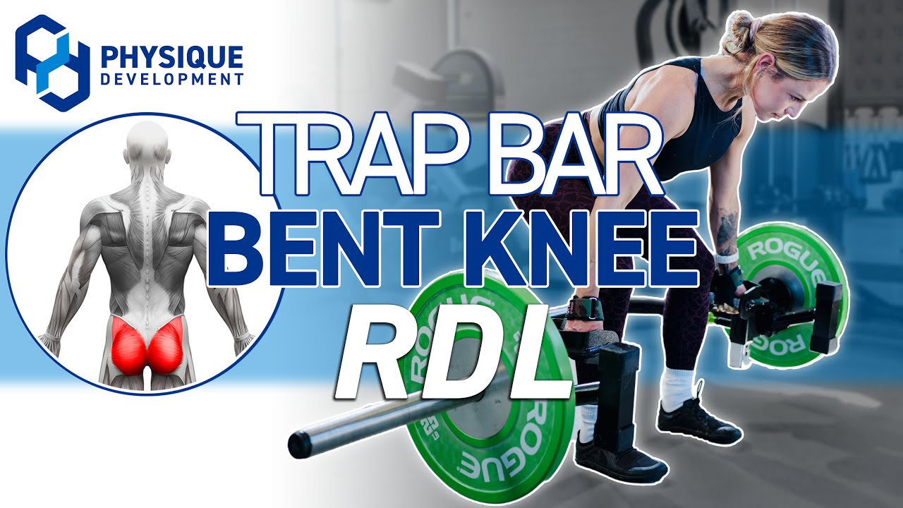How to Bent Knee Trap Bar RDL (for Hamstrings & Glutes)