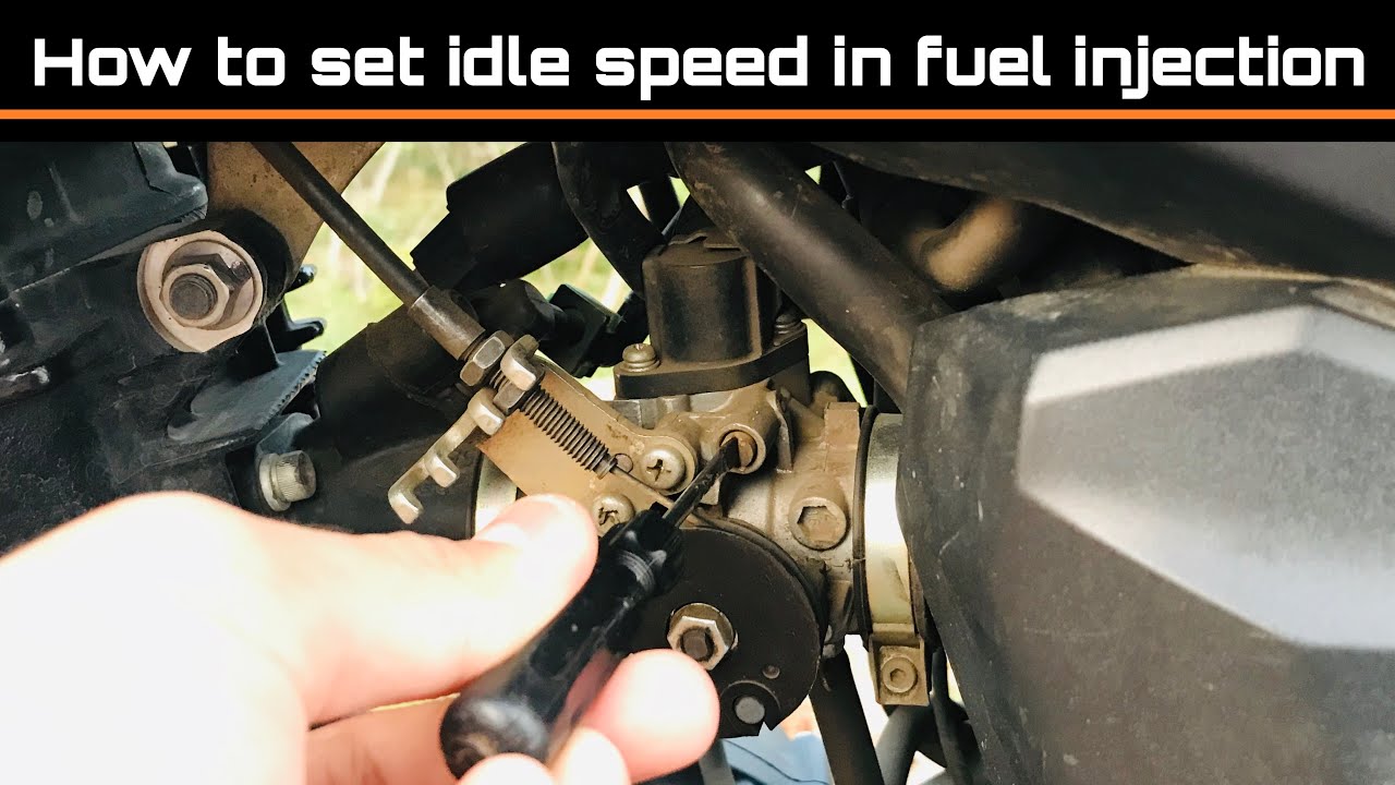 How to set rpm in FI bike ? Unstable rpm problem in FI