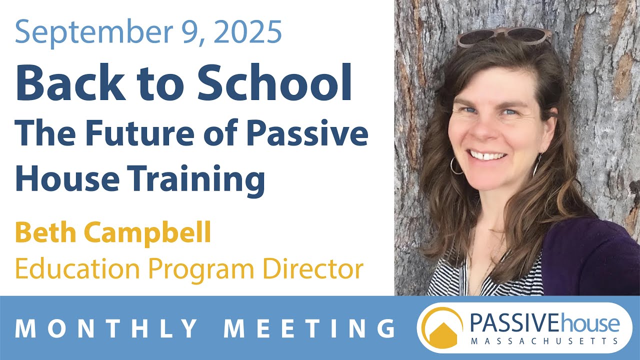 Back to School: The Future of Passive House Training