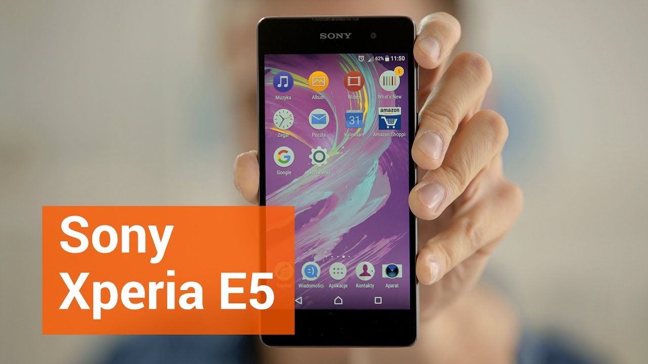 Niedoceniany smartfon Sony Xperia E5