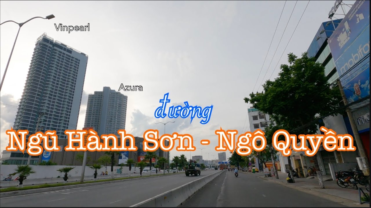 Đường Ngũ Hành Sơn - Ngô Quyền Đà Nẵng sau khi được nâng cấp, cải tạo nút giao thông