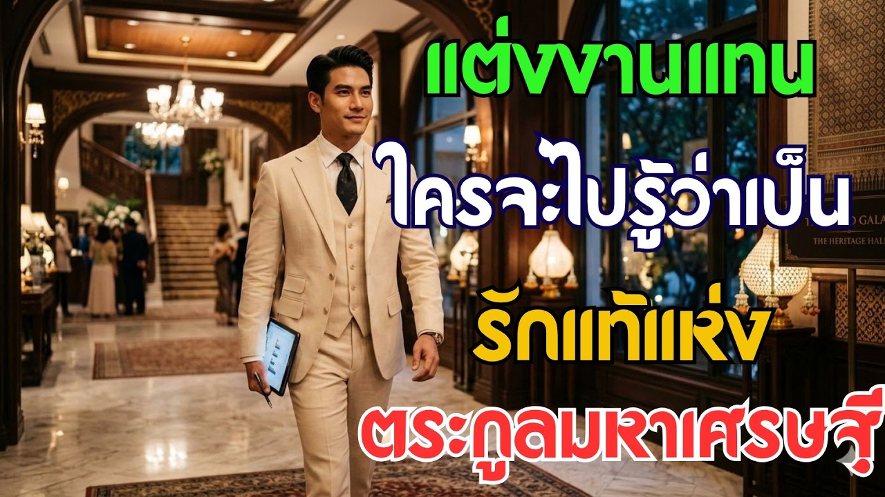แต่งงานแทนใครจะไปรู้ว่าเป็นรักแท้แห่งตระกูลมหาเศรษฐี