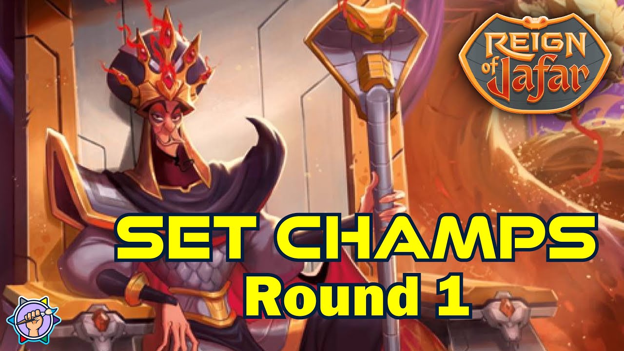Lorcana: Reign of Jafar Set Champs - Round 1