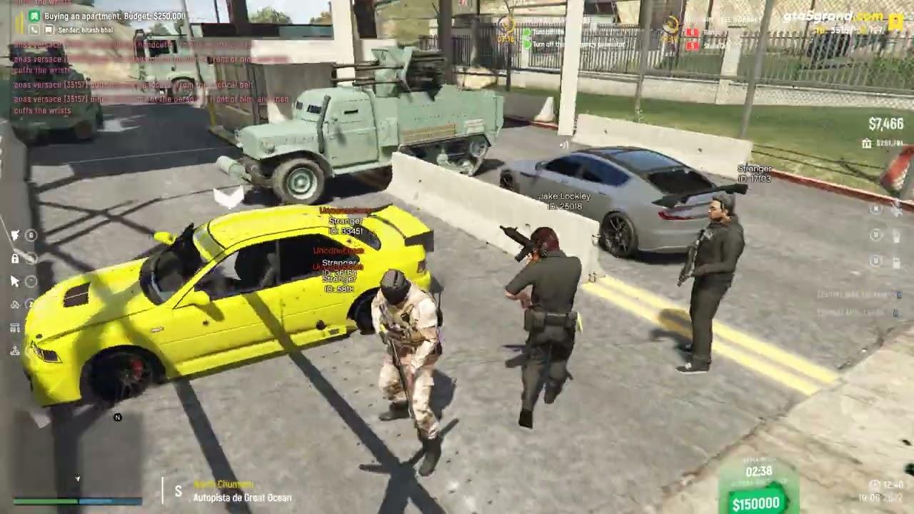 claping Vagos NG on top . Grand RP