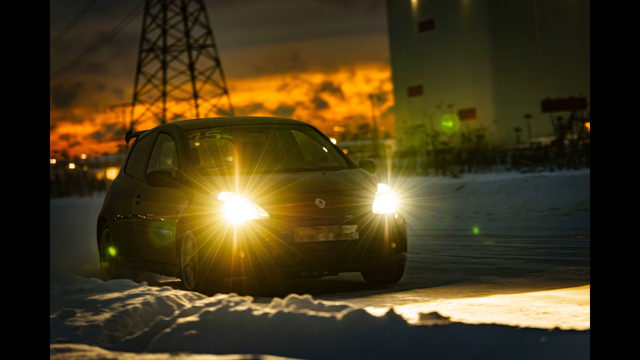 Зимний Ironracer: как я учусь ехать быстро на Renault Clio RS