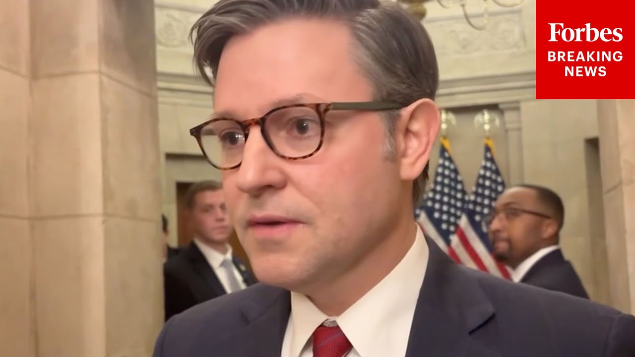 BREAKING NEWS: Speaker Johnson Responds To Deadly Shooting Of Renee Good By ICE Agent