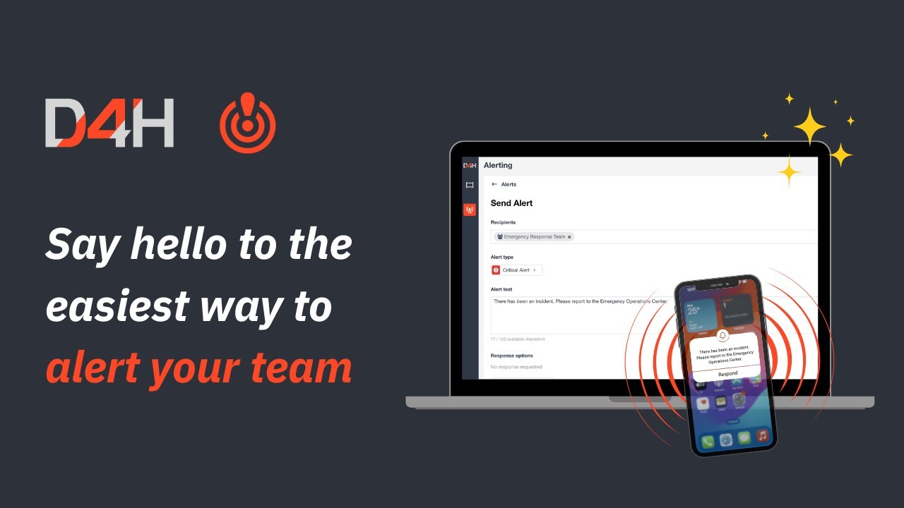 Product Launch: Introducing D4H Alerting