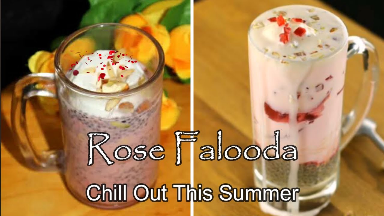 Rose Falooda | Summer Recipes | Faluda