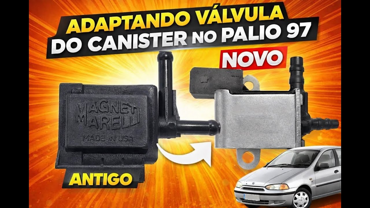 Como Adaptar a Válvula do Canister no Palio 97 Sem Gastar Muito