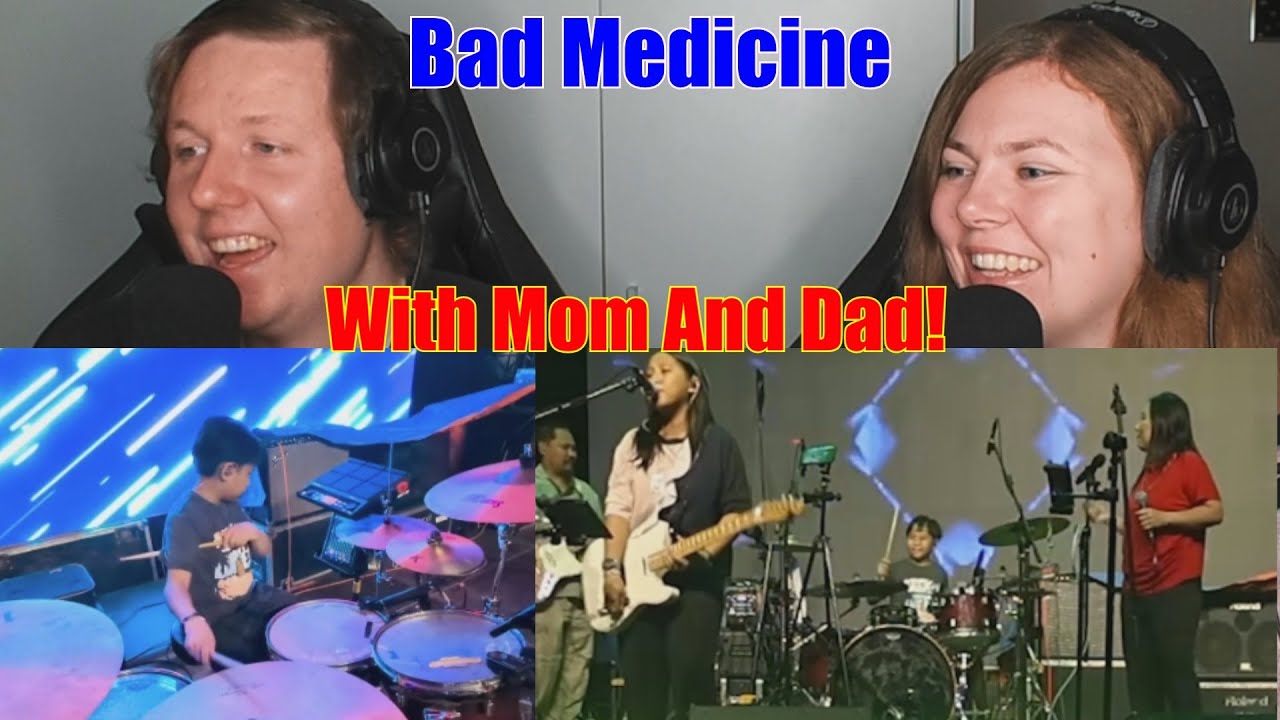 Первая реакция пары на Missioned Souls: Bad Medicine [Live]