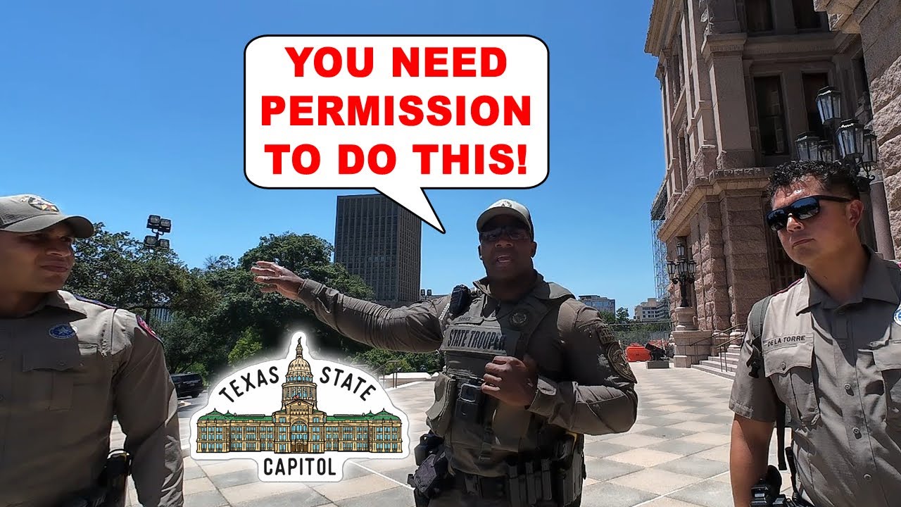 Street Preaching at the Texas State Capitol Building! - Kerrigan Skelly
