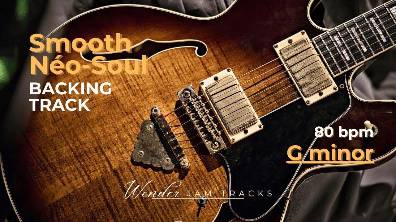 Smooth Néo Soul Backing Track in G minor I 80 BPM