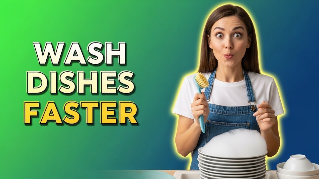 Wash Dishes in 10 Minutes &mdash; Fast, Efficient Techniques (No Dishwasher)