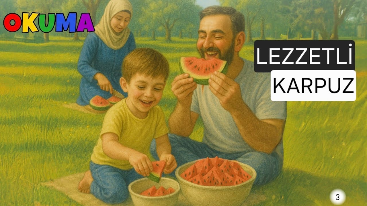 LEZZETLİ KARPUZ METNİ P HARFİ