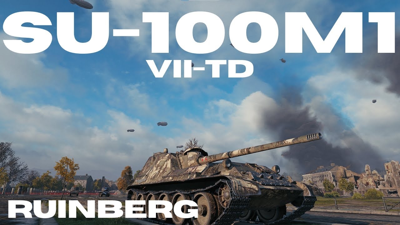 World of Tanks Replays - SU-100M1 - 4.4k damage in tier 7 - 10 kills