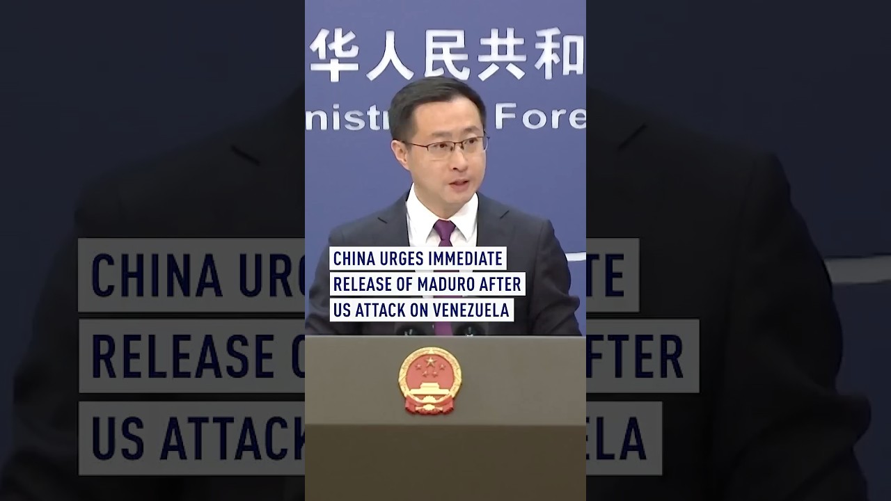 China urges immediate release of Maduro after US attack on Venezuela