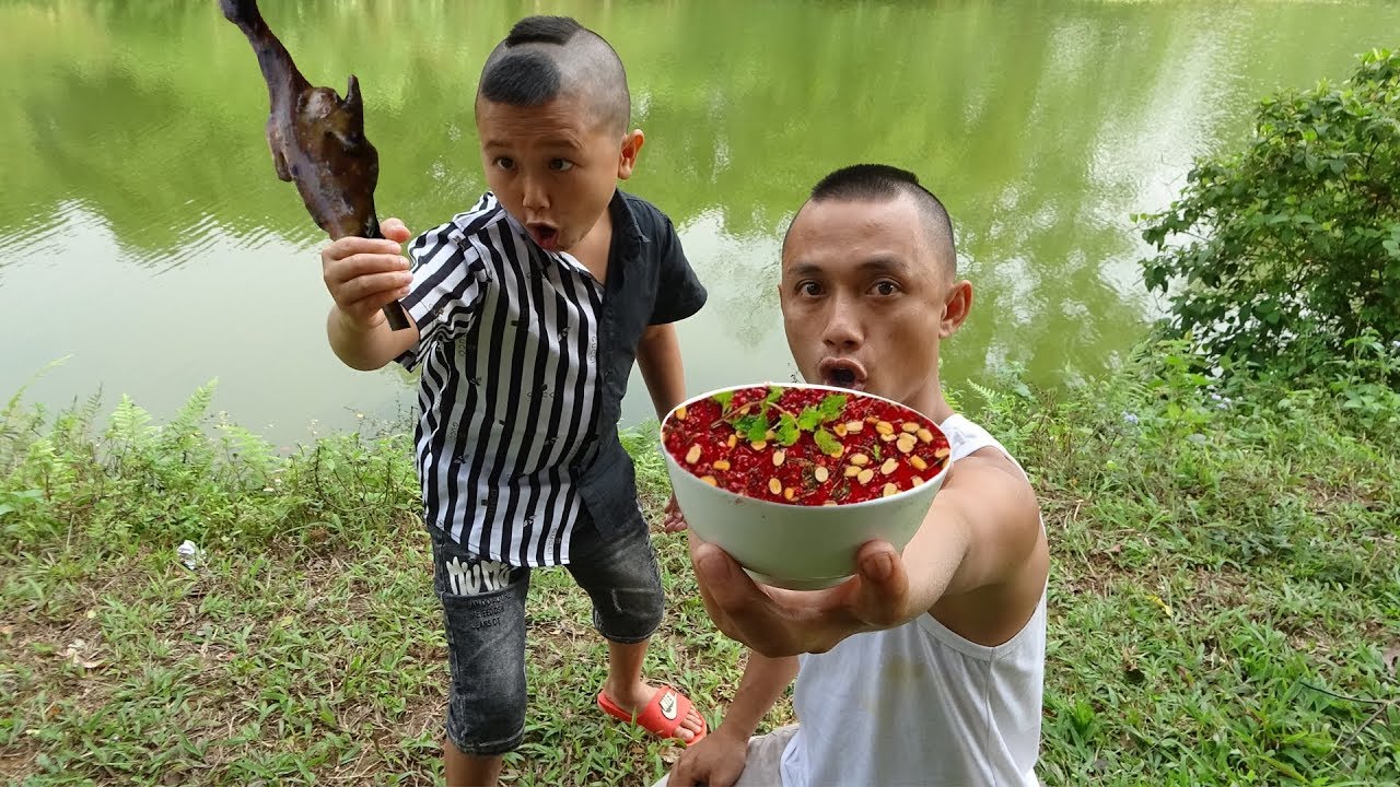 Tiết Canh Chim Ngói - Lần Đầu Đánh Thử Tiết Canh Loài Chim Di Cư Cực Kỳ Đặc Sản