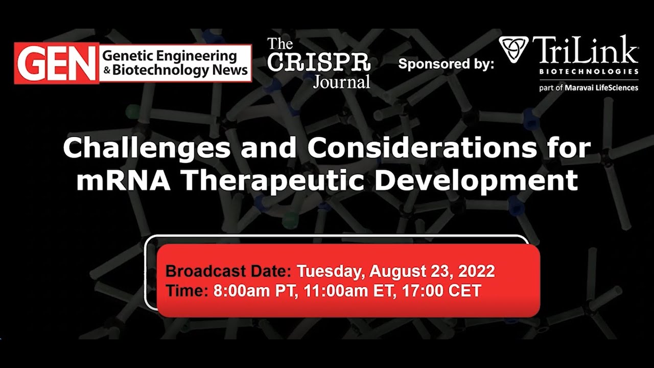 Challenges and Considerations for mRNA Therapeutic Development