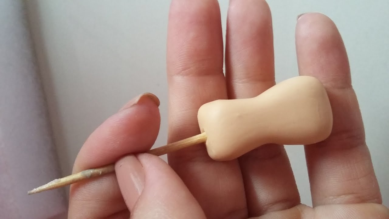 Aula: Tronco (corpinho) em biscuit