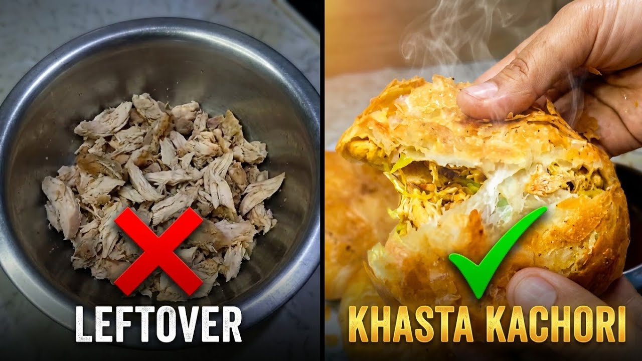 Khasta Chicken Kachori Recipe | Bazar Wali Chicken Kachori at Home