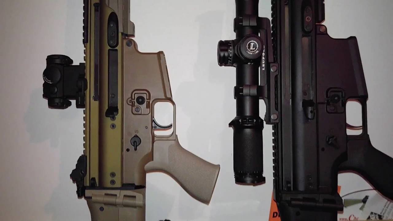 FN SCAR vs AR-15! Malfunction clearing.