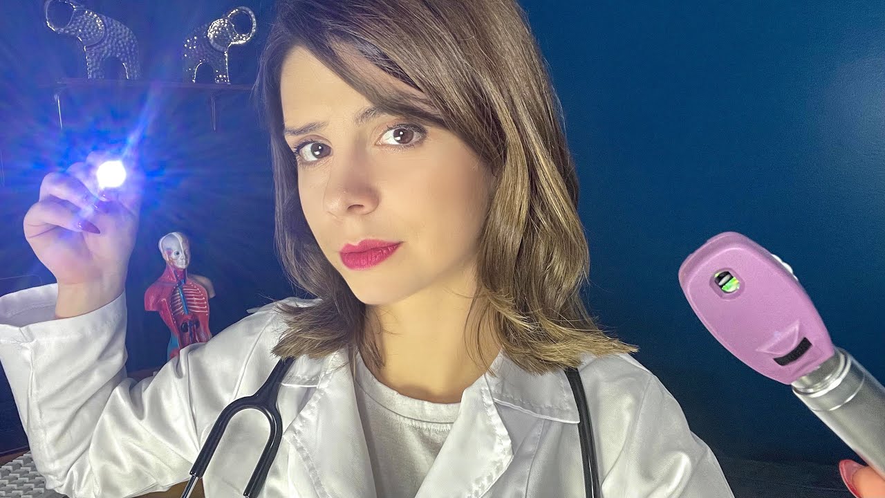 Проверка зрения ASMR: ВСЁ не так ⚡️ (Линза 1 или 2, Мягкий медицинский осмотр)