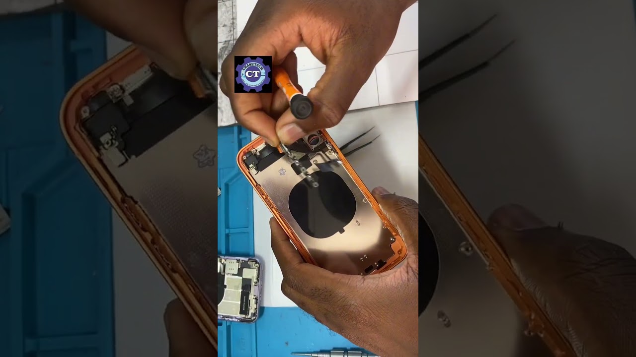 iPhone 11 converted to iPhone 17 pro 🤯 crazy mod #chasetech #iphone17pro 