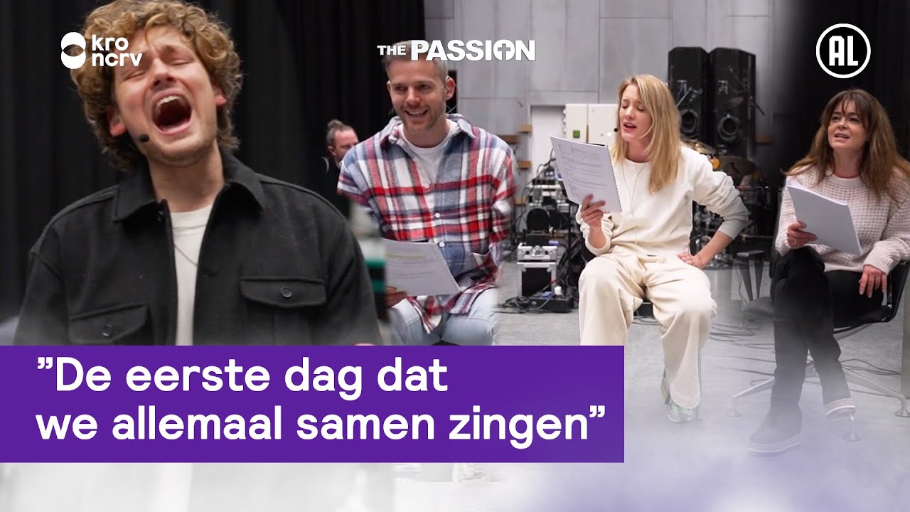 Backstage bij de muzikale repetitie 🎙 | The Passion 2022 Doetinchem
