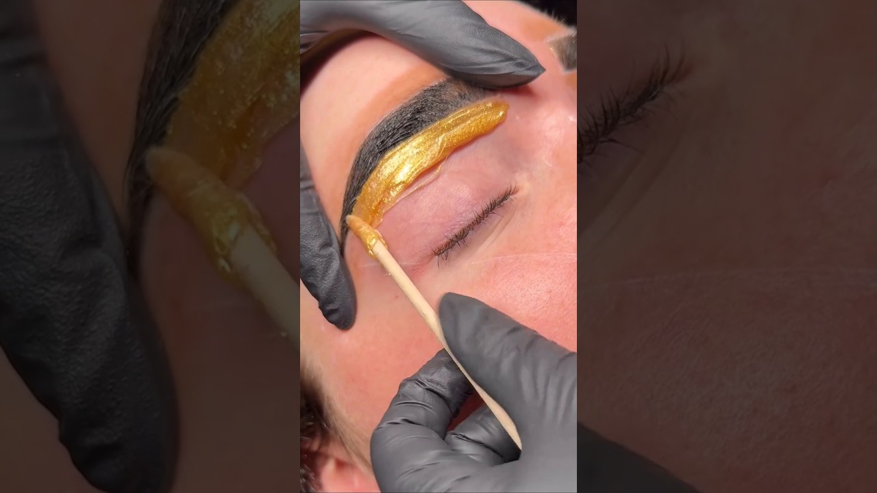 Trending Eyebrow wax | How to wex🤩 full body wax under arms upper lips #shorts #aryasainiaschannel