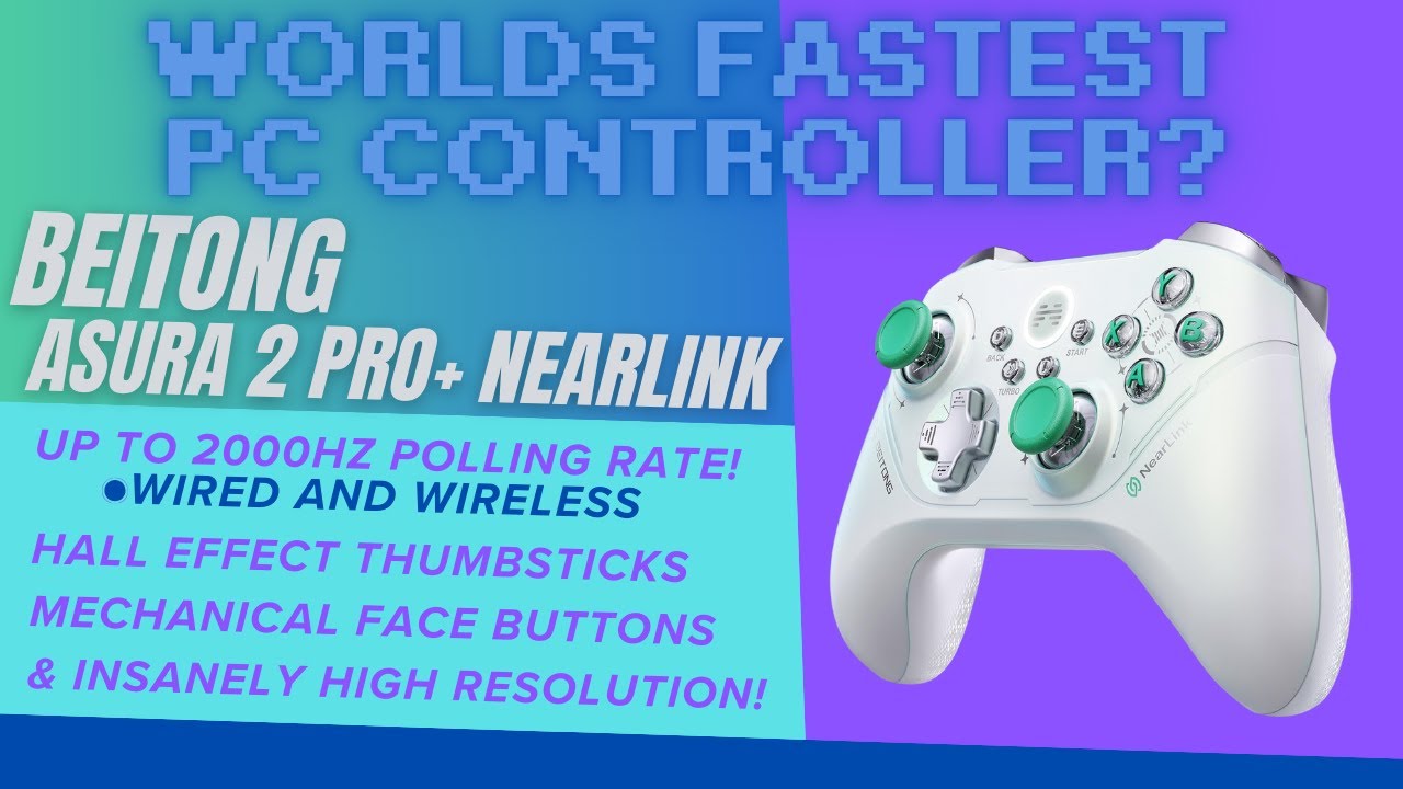 BEITONG Asura 2 Pro+ NearLink - The first 2000hz Controller!!!