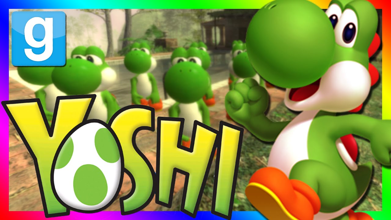 Garry's Mod | YOSHI HIDE AND SEEK | Nintendo's Yoshi Playermodel