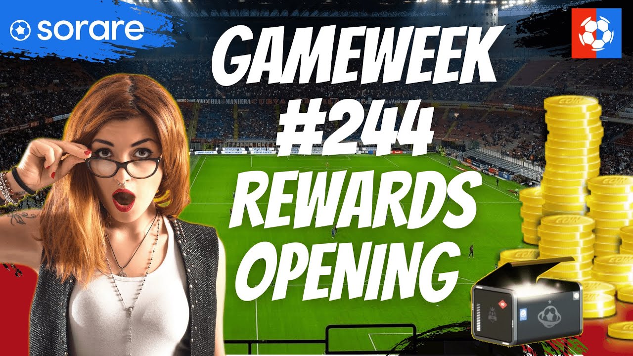 Sorare live REWARDS opening! GW #244  - STAR common and Tier 2 Limited